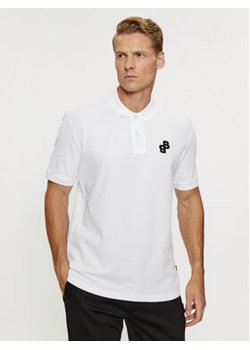 Boss Polo Parlay 191 50494953 Biały Regular Fit ze sklepu MODIVO w kategorii T-shirty męskie - zdjęcie 168581798