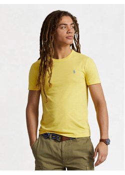 Polo Ralph Lauren T-Shirt 710671438358 Żółty Custom Slim Fit ze sklepu MODIVO w kategorii T-shirty męskie - zdjęcie 168582148