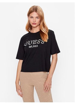 Guess T-Shirt V3YI16 I3Z14 Czarny Regular Fit ze sklepu MODIVO w kategorii Bluzki damskie - zdjęcie 168582286