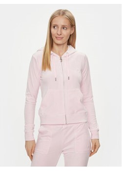 Juicy Couture Bluza Robertson JCAP176 Różowy Regular Fit ze sklepu MODIVO w kategorii Bluzy damskie - zdjęcie 168582918