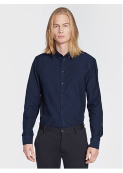 Blend Koszula Nail 20709454 Granatowy Regular Fit ze sklepu MODIVO w kategorii Koszule męskie - zdjęcie 168583018