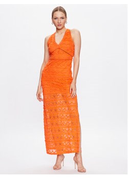 Guess Sukienka codzienna Liza W3GK27 KBPQ0 Pomarańczowy Slim Fit ze sklepu MODIVO w kategorii Sukienki - zdjęcie 168583058