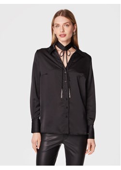 Guess Koszula Floriane W2BH37 WEX62 Czarny Regular Fit ze sklepu MODIVO w kategorii Koszule damskie - zdjęcie 168583156
