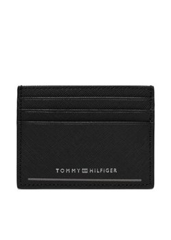 Tommy Hilfiger Etui na karty kredytowe Th Saffiano Cc Holder AM0AM11863 Czarny ze sklepu MODIVO w kategorii Etui - zdjęcie 168583165