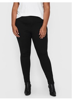 ONLY Carmakoma Spodnie materiałowe Tay 15234181 Czarny Skinny Fit ze sklepu MODIVO w kategorii Spodnie damskie - zdjęcie 168583219