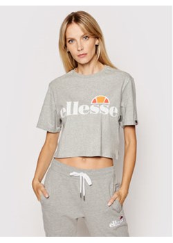 Ellesse T-Shirt Alberta SGS04484 Szary Regular Fit ze sklepu MODIVO w kategorii Bluzki damskie - zdjęcie 168583398