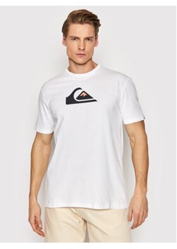 Quiksilver T-Shirt Comp EQYZT06534 Biały Regular Fit ze sklepu MODIVO w kategorii T-shirty męskie - zdjęcie 168583986