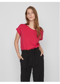 Vila T-Shirt Dreamers 14083083 Różowy Boxy Fit ze sklepu MODIVO w kategorii Bluzki damskie - zdjęcie 168584088