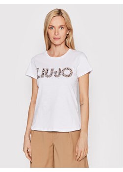 Liu Jo T-Shirt WF2303 J6308 Biały Regular Fit ze sklepu MODIVO w kategorii Bluzki damskie - zdjęcie 168584159