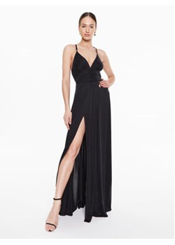 Elisabetta Franchi Sukienka wieczorowa AB-430-32E2-V700 Czarny Regular Fit ze sklepu MODIVO w kategorii Sukienki - zdjęcie 168584426