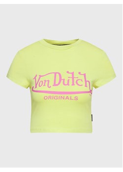 Von Dutch T-Shirt Arta 6230061 Zielony Regular Fit ze sklepu MODIVO w kategorii Bluzki damskie - zdjęcie 168584457