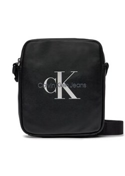 Calvin Klein Jeans Saszetka Monogram Soft Reporter18 K50K511523 Czarny ze sklepu MODIVO w kategorii Torby męskie - zdjęcie 168584686