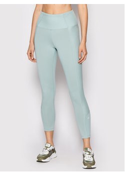 Reebok Legginsy HN9486 Niebieski Slim Fit ze sklepu MODIVO w kategorii Spodnie damskie - zdjęcie 168584705