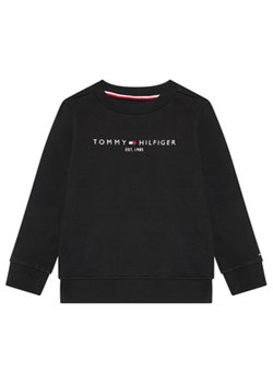 Tommy Hilfiger Bluza Essential Sweatshirt KS0KS00212 Czarny Regular Fit ze sklepu MODIVO w kategorii Bluzy chłopięce - zdjęcie 168585046