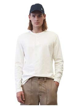 Marc O'Polo Longsleeve 322219852284 Biały Regular Fit ze sklepu MODIVO w kategorii T-shirty męskie - zdjęcie 168585426