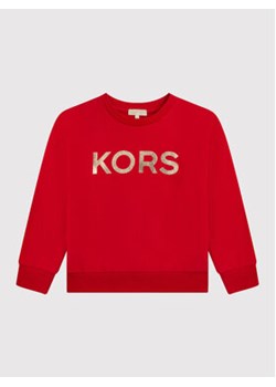 MICHAEL KORS KIDS Bluza R15136 S Czerwony Regular Fit ze sklepu MODIVO w kategorii Bluzy chłopięce - zdjęcie 168585766
