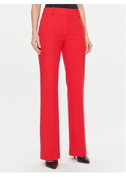 Hugo Spodnie materiałowe Hovani 50505668 Czerwony Regular Fit ze sklepu MODIVO w kategorii Spodnie damskie - zdjęcie 168586148
