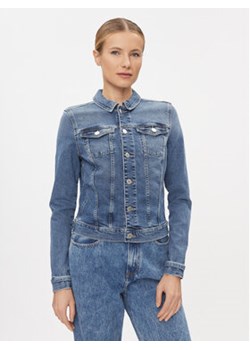 Tommy Jeans Kurtka jeansowa Vivianne DW0DW17213 Niebieski Slim Fit ze sklepu MODIVO w kategorii Kurtki damskie - zdjęcie 168586168