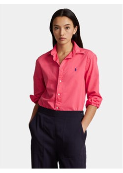 Polo Ralph Lauren Koszula Ls Rx Anw St 211932522001 Czerwony Regular Fit ze sklepu MODIVO w kategorii Koszule damskie - zdjęcie 168586675