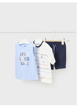 Mayoral Komplet t-shirt, top i spodenki 1648 Kolorowy Regular Fit ze sklepu MODIVO w kategorii Komplety niemowlęce - zdjęcie 168586768