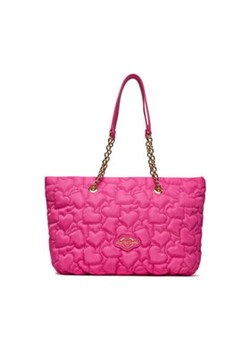 LOVE MOSCHINO Torebka JC4028PP1ILE0615 Różowy ze sklepu MODIVO w kategorii Torby Shopper bag - zdjęcie 168586779