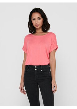 ONLY T-Shirt 15106662 Różowy Regular Fit ze sklepu MODIVO w kategorii Bluzki damskie - zdjęcie 168587265