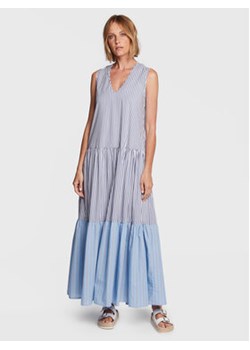 Silvian Heach Sukienka letnia GPP23359VE Niebieski Loose Fit ze sklepu MODIVO w kategorii Sukienki - zdjęcie 168587409