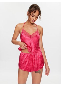 Hunkemöller Koszulka piżamowa Cami 203225 Różowy Comfortable Fit ze sklepu MODIVO w kategorii Piżamy damskie - zdjęcie 168587425