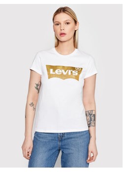 Levi's® T-Shirt Perfect 17369-0453 Biały Regular Fit ze sklepu MODIVO w kategorii Bluzki damskie - zdjęcie 168587656
