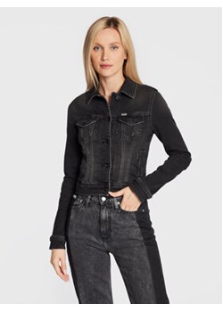 LTB Kurtka jeansowa Destin Revna Wash 60465 13593 Czarny Slim Fit ze sklepu MODIVO w kategorii Kurtki damskie - zdjęcie 168587776