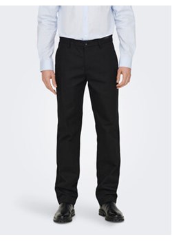 Only & Sons Spodnie materiałowe Edge-Ed 22024468 Czarny Relaxed Fit ze sklepu MODIVO w kategorii Spodnie męskie - zdjęcie 168587948