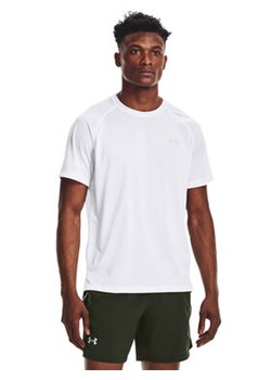 Under Armour T-Shirt UA STREAKER TEE 1361469 Biały Regular Fit ze sklepu MODIVO w kategorii T-shirty męskie - zdjęcie 168588006