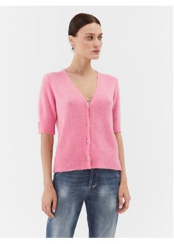 Please Kardigan M734723332 Różowy Regular Fit ze sklepu MODIVO w kategorii Swetry damskie - zdjęcie 168588245