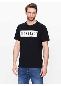Mustang T-Shirt Alex 1013223 Czarny Regular Fit ze sklepu MODIVO w kategorii T-shirty męskie - zdjęcie 168588366
