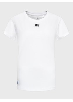 Starter T-Shirt SWN-307-122 Biały Regular Fit ze sklepu MODIVO w kategorii Bluzki damskie - zdjęcie 168588498