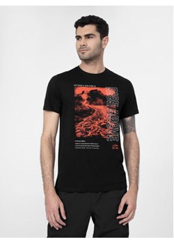 4F T-Shirt 4FSS23TTSHM489 Czarny Regular Fit ze sklepu MODIVO w kategorii T-shirty męskie - zdjęcie 168588597