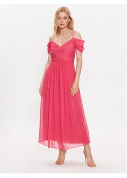 Luisa Spagnoli Sukienka koktajlowa Palagio 539672 Różowy Regular Fit ze sklepu MODIVO w kategorii Sukienki - zdjęcie 168588868