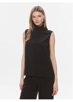 Calvin Klein Bluzka K20K206376 Czarny Regular Fit ze sklepu MODIVO w kategorii Bluzki damskie - zdjęcie 168589107