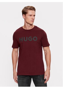 Hugo T-Shirt Dulivio 50467556 Czerwony Regular Fit ze sklepu MODIVO w kategorii T-shirty męskie - zdjęcie 168589246