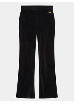 Guess Spodnie materiałowe J3BB02 KBYI0 Czarny Regular Fit ze sklepu MODIVO w kategorii Spodnie dziewczęce - zdjęcie 168589539