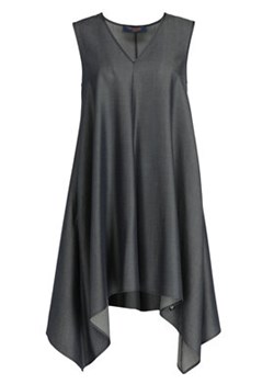 Trussardi Sukienka koktajlowa 56D00239 Granatowy Regular Fit ze sklepu MODIVO w kategorii Sukienki - zdjęcie 168589797