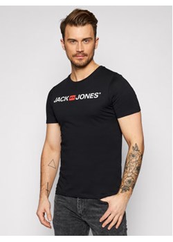 Jack&Jones T-Shirt Jjecorp Logo 12137126 Czarny Slim Fit ze sklepu MODIVO w kategorii T-shirty męskie - zdjęcie 168589948