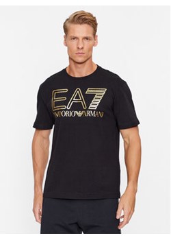 EA7 Emporio Armani T-Shirt 6RPT03 PJFFZ 0208 Czarny Regular Fit ze sklepu MODIVO w kategorii T-shirty męskie - zdjęcie 168590125
