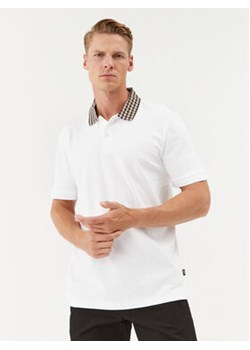 Boss Polo 50499220 Biały Regular Fit ze sklepu MODIVO w kategorii T-shirty męskie - zdjęcie 168590316