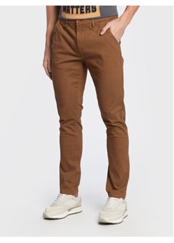 Blend Spodnie materiałowe Multiflex 20714235 Brązowy Regular Fit ze sklepu MODIVO w kategorii Spodnie męskie - zdjęcie 168590367