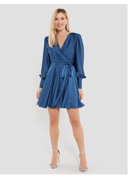 Swing Sukienka koktajlowa 5AE05300 Granatowy Regular Fit ze sklepu MODIVO w kategorii Sukienki - zdjęcie 168590457