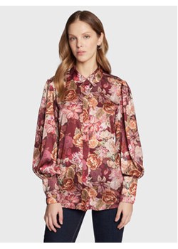 Guess Koszula W3RH29 WF1T2 Różowy Regular Fit ze sklepu MODIVO w kategorii Koszule damskie - zdjęcie 168590518