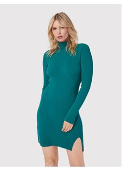 Kontatto Sukienka dzianinowa 3M7616 Zielony Slim Fit ze sklepu MODIVO w kategorii Sukienki - zdjęcie 168590749