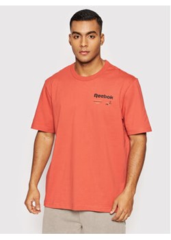 Reebok T-Shirt Classics H54409 Pomarańczowy Oversize ze sklepu MODIVO w kategorii T-shirty męskie - zdjęcie 168591088