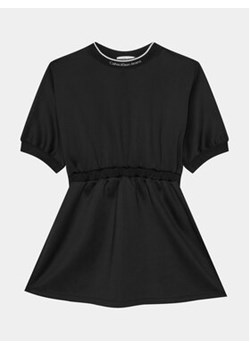 Calvin Klein Jeans Sukienka codzienna Shine Logo IG0IG02318 Czarny Regular Fit ze sklepu MODIVO w kategorii Sukienki dziewczęce - zdjęcie 168591229
